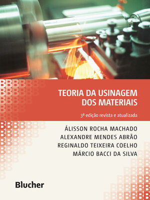cover image of Teoria da usinagem dos materiais